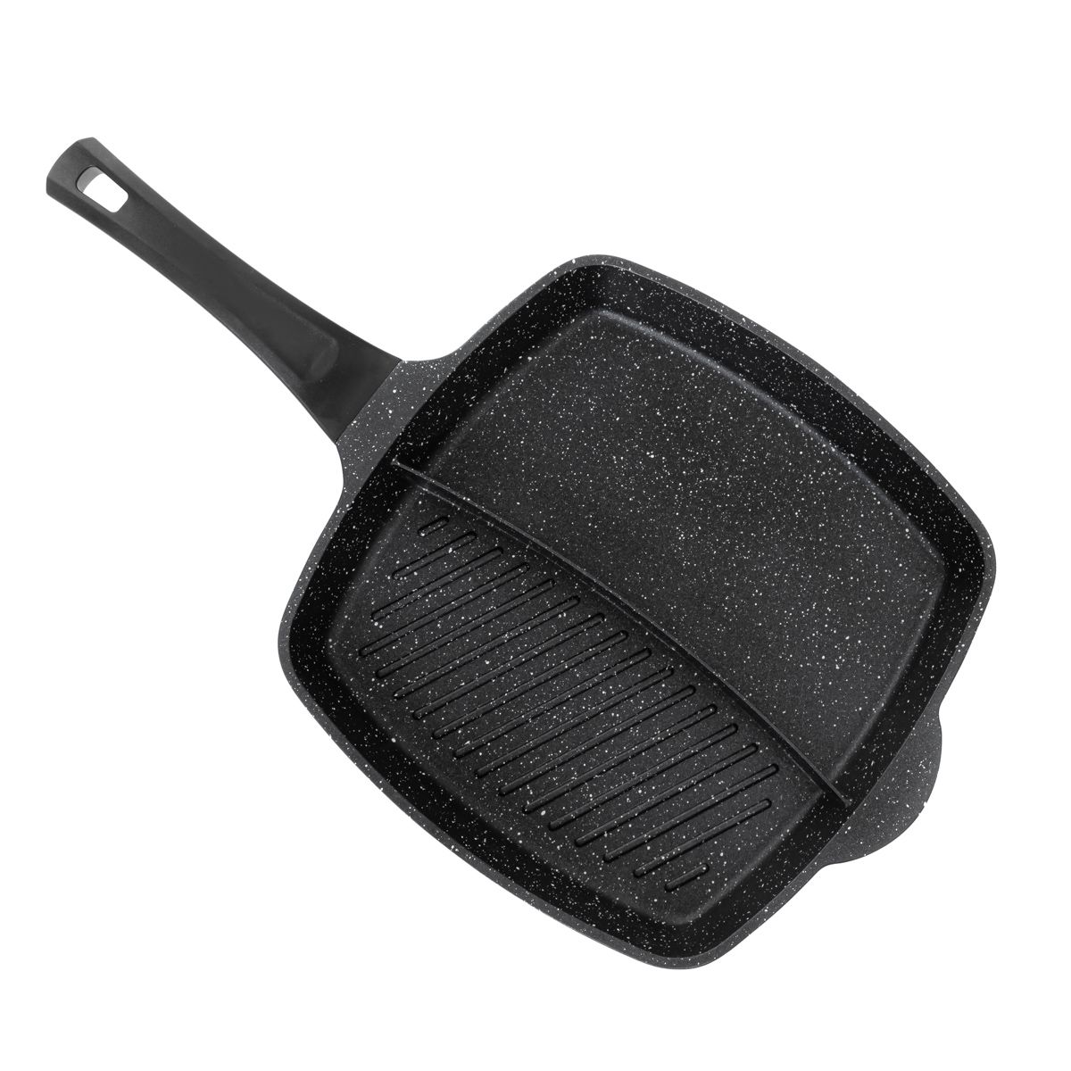 Patelnia LUCASO grillowa z przegródką 28cm