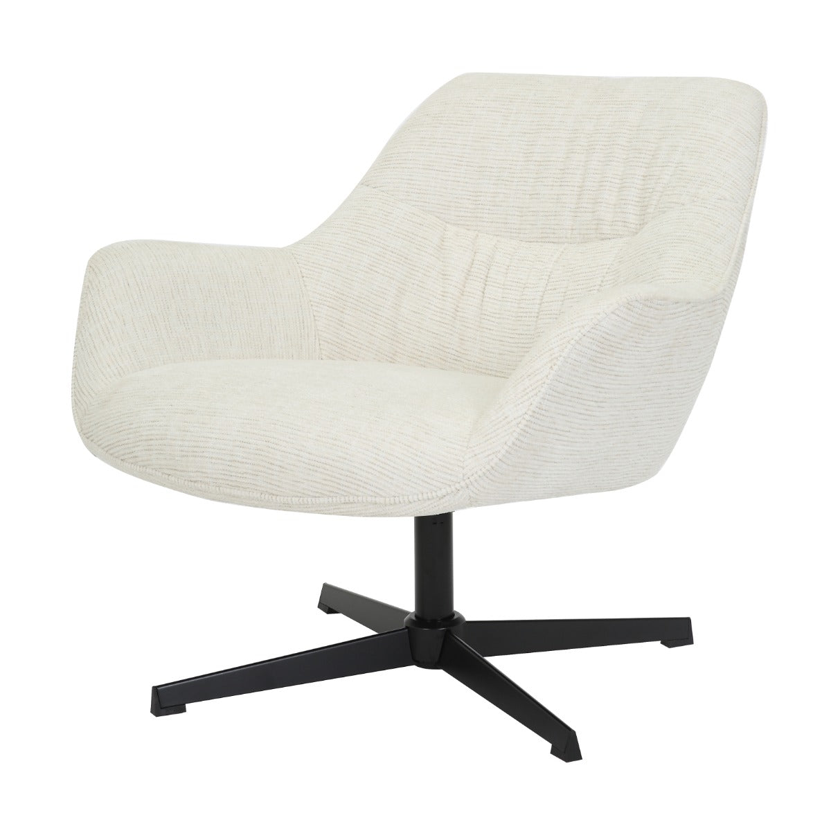 Livingfurn fauteuil Daphne Sand - beige - stof