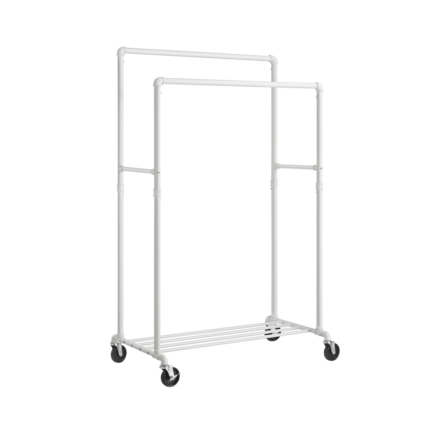 Portant à vêtements blanc