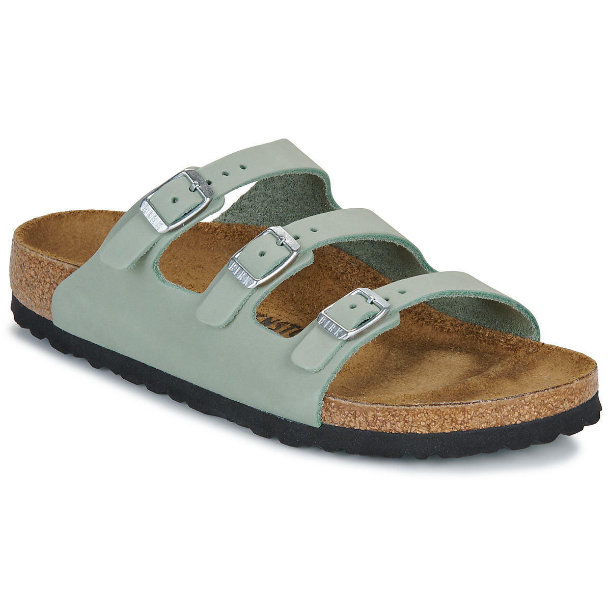 BIRKENSTOCK - Florida - Nubuck / Pure / Sage