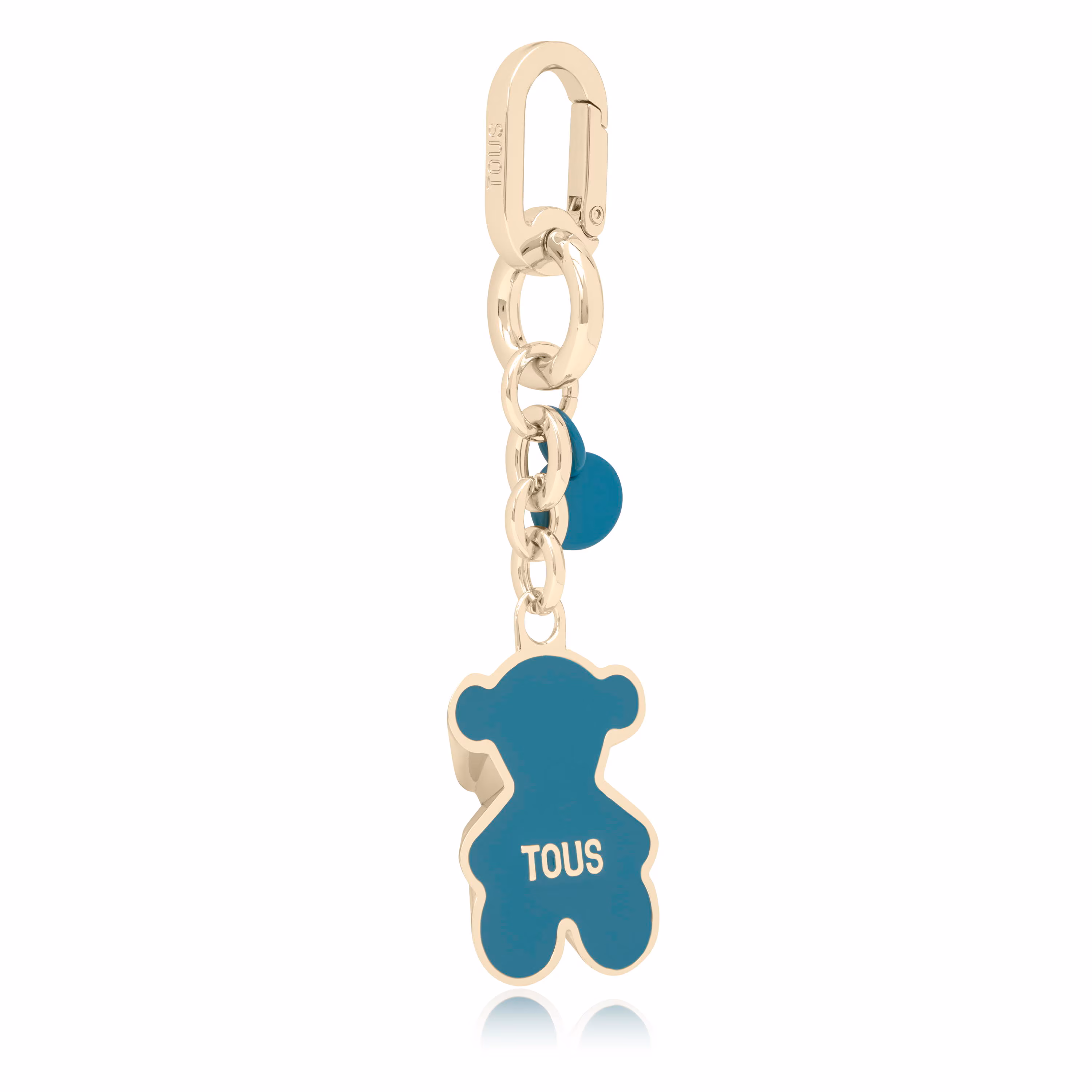 Llavero turquesa dorado TOUS trunk bear