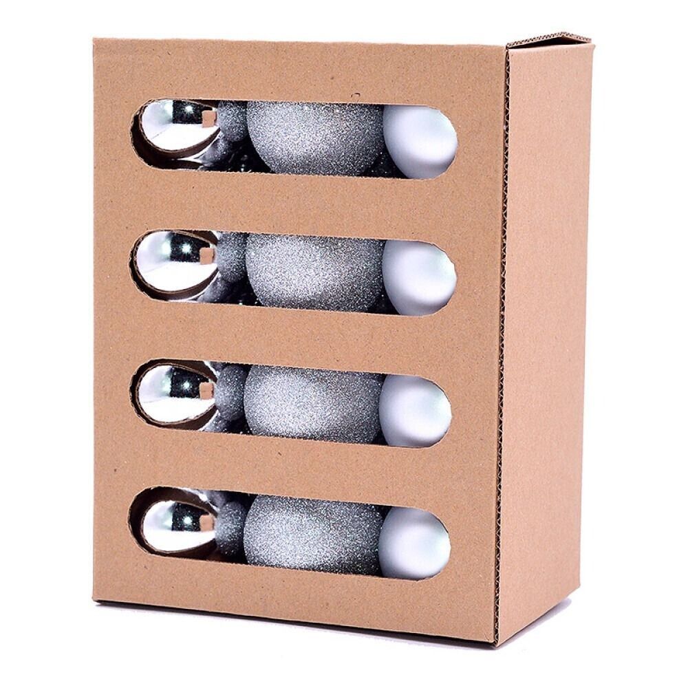 JULEKULER 5CM SØLV 24PK