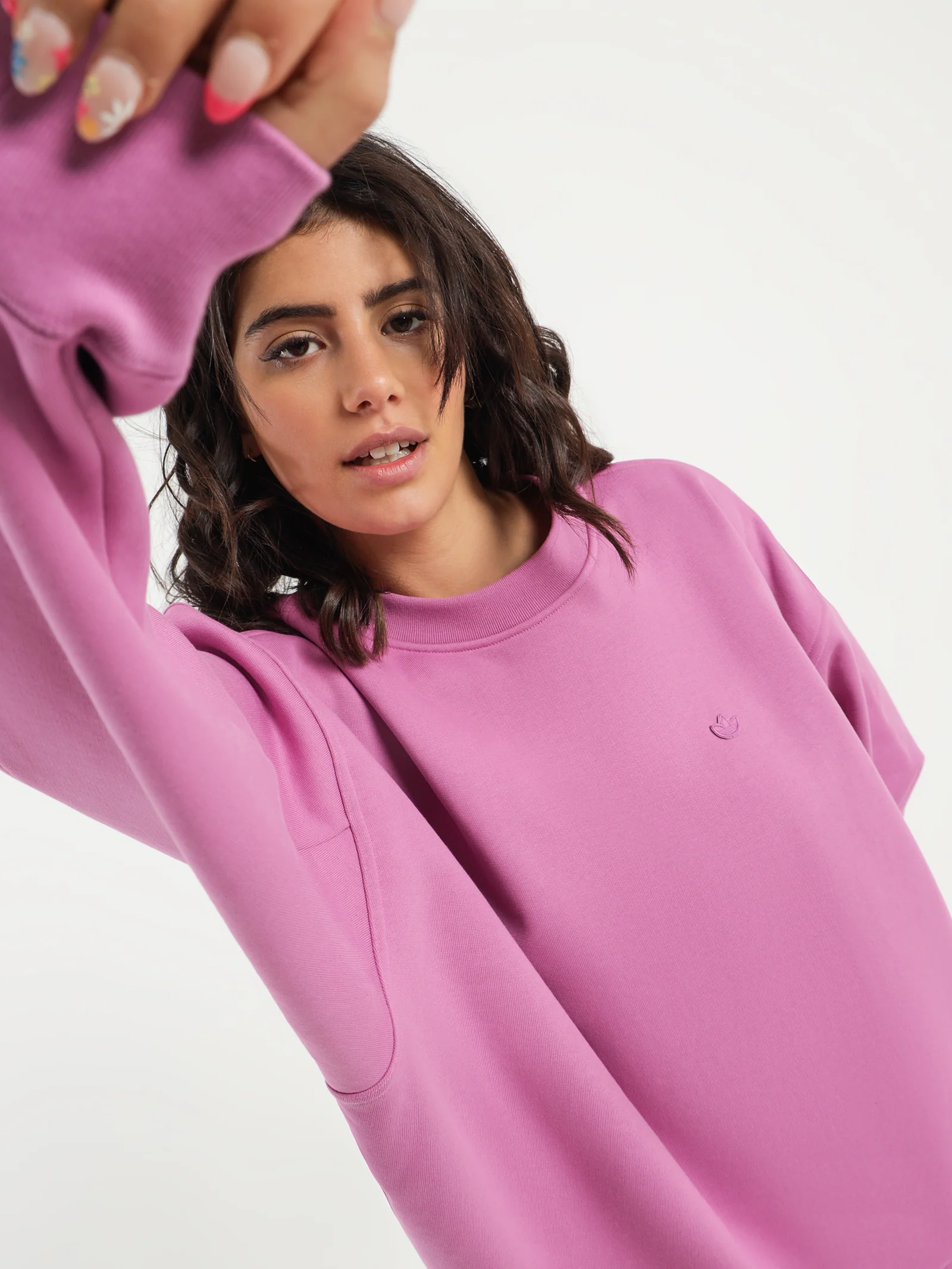 Logo Applique Sweatshirt