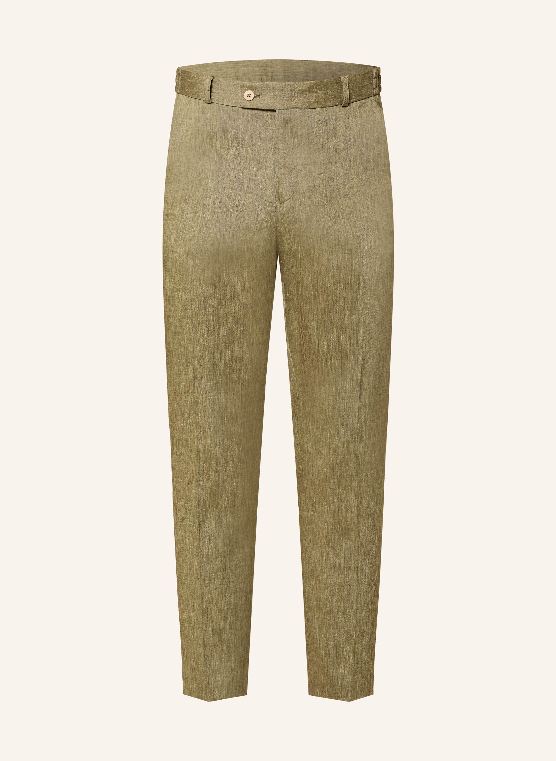 PAUL Anzughose Extra Slim Fit mit Leinen