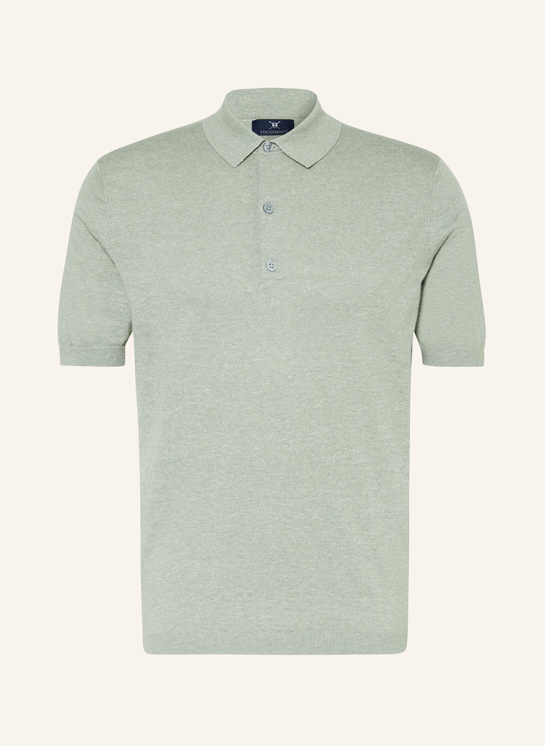 STROKESMAN'S Strick-Poloshirt