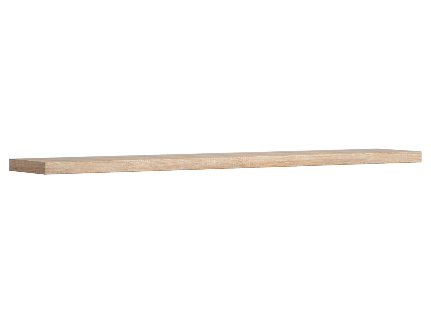 Półka ścienna Kaspian 140 cm dąb sonoma