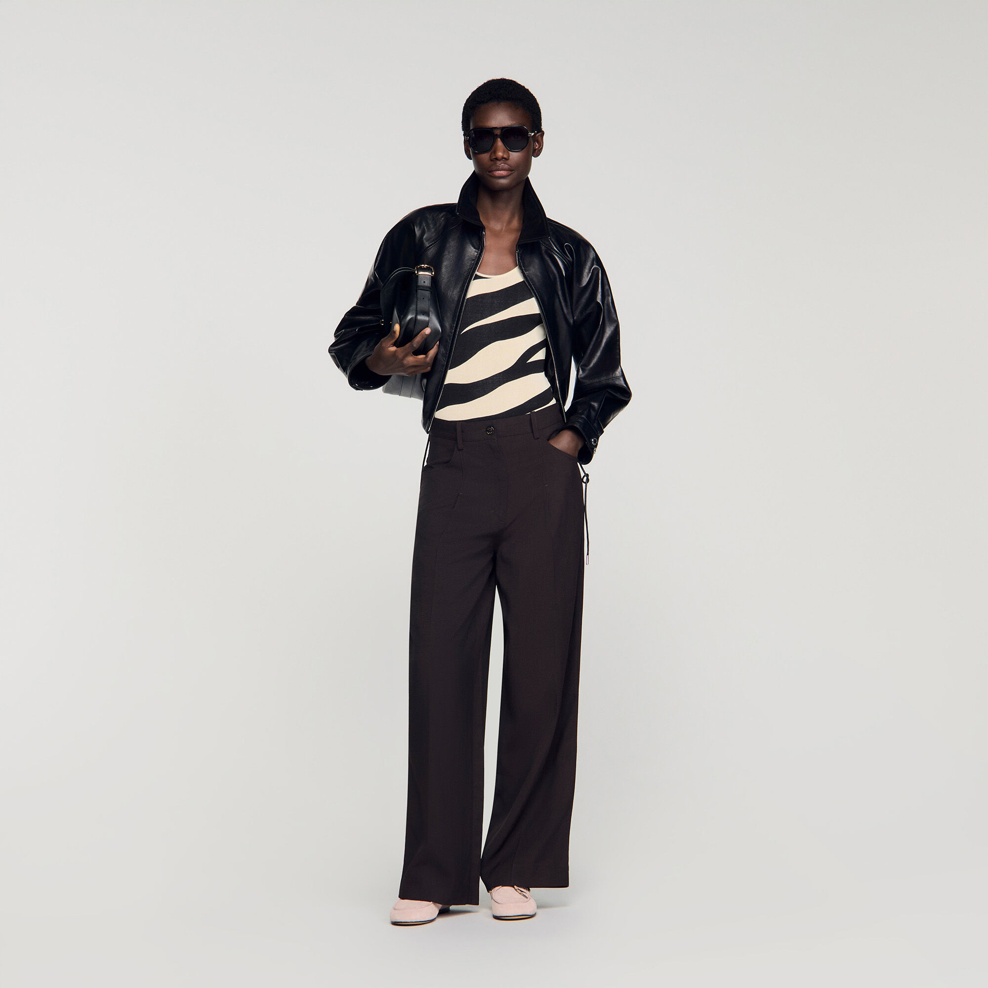 Pantalon large