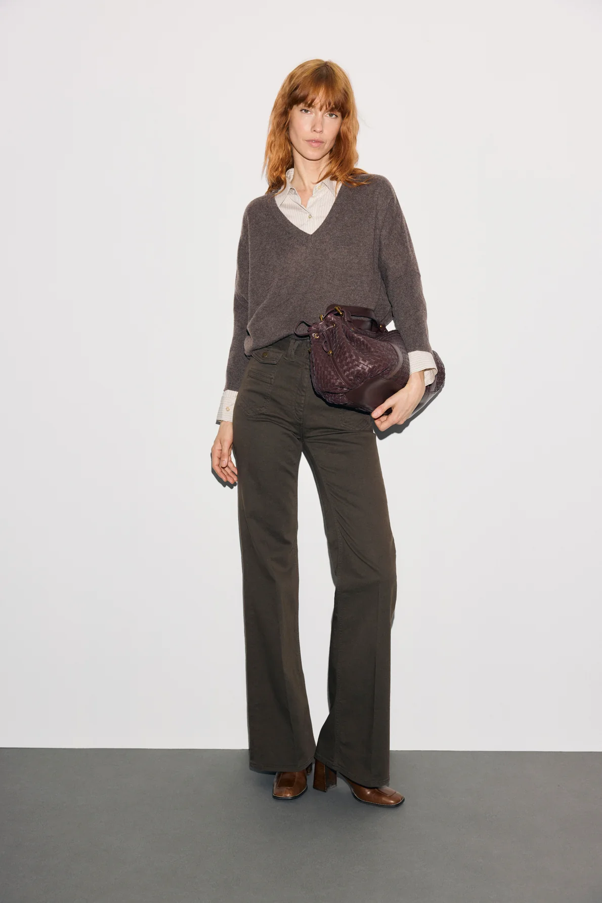 Pull V oversize en cachemire - ESMEE
