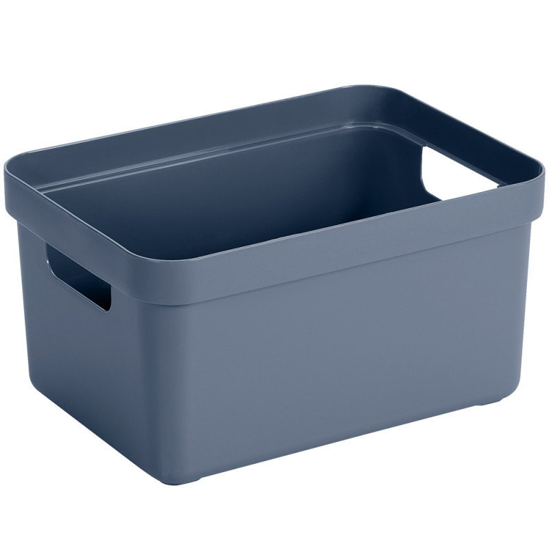Box de rangement Sigma Home bleu foncé 5 L SUNWARE