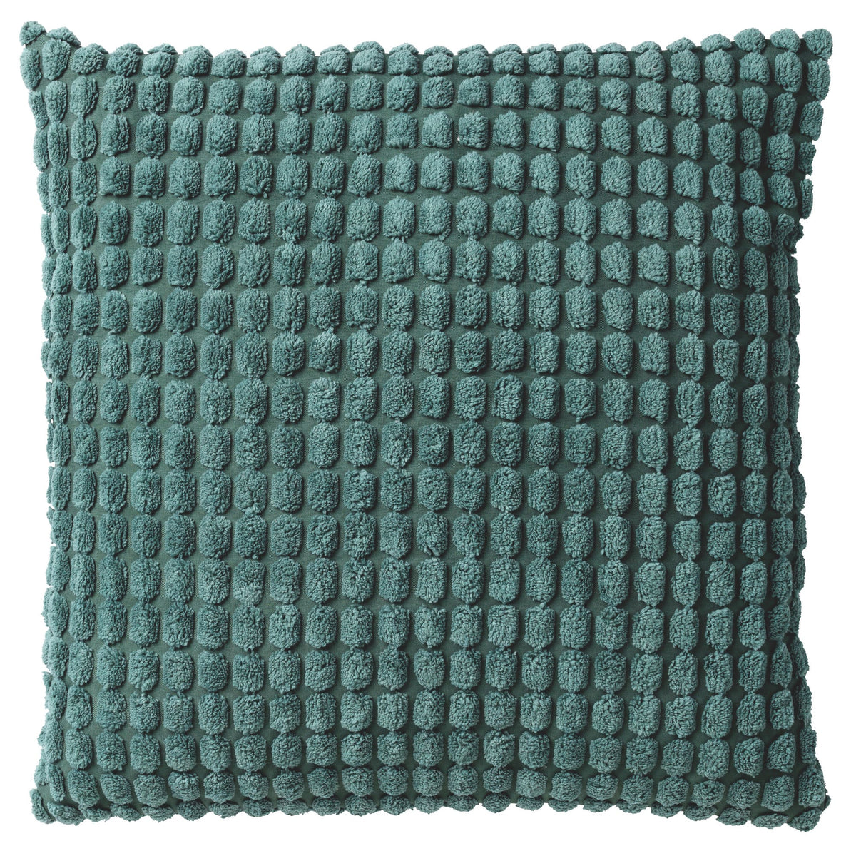 ROME - kussenhoes 45x45 cm - effen kleur - 3D-structuur - Sagebrush Green - groen