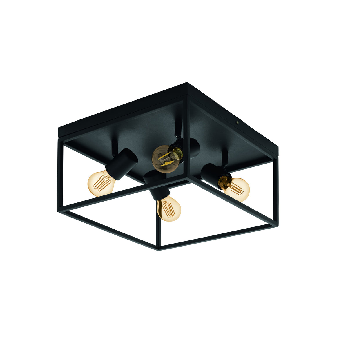 EGLO plafondlamp Silentina - e27 - 36 cm - zwart