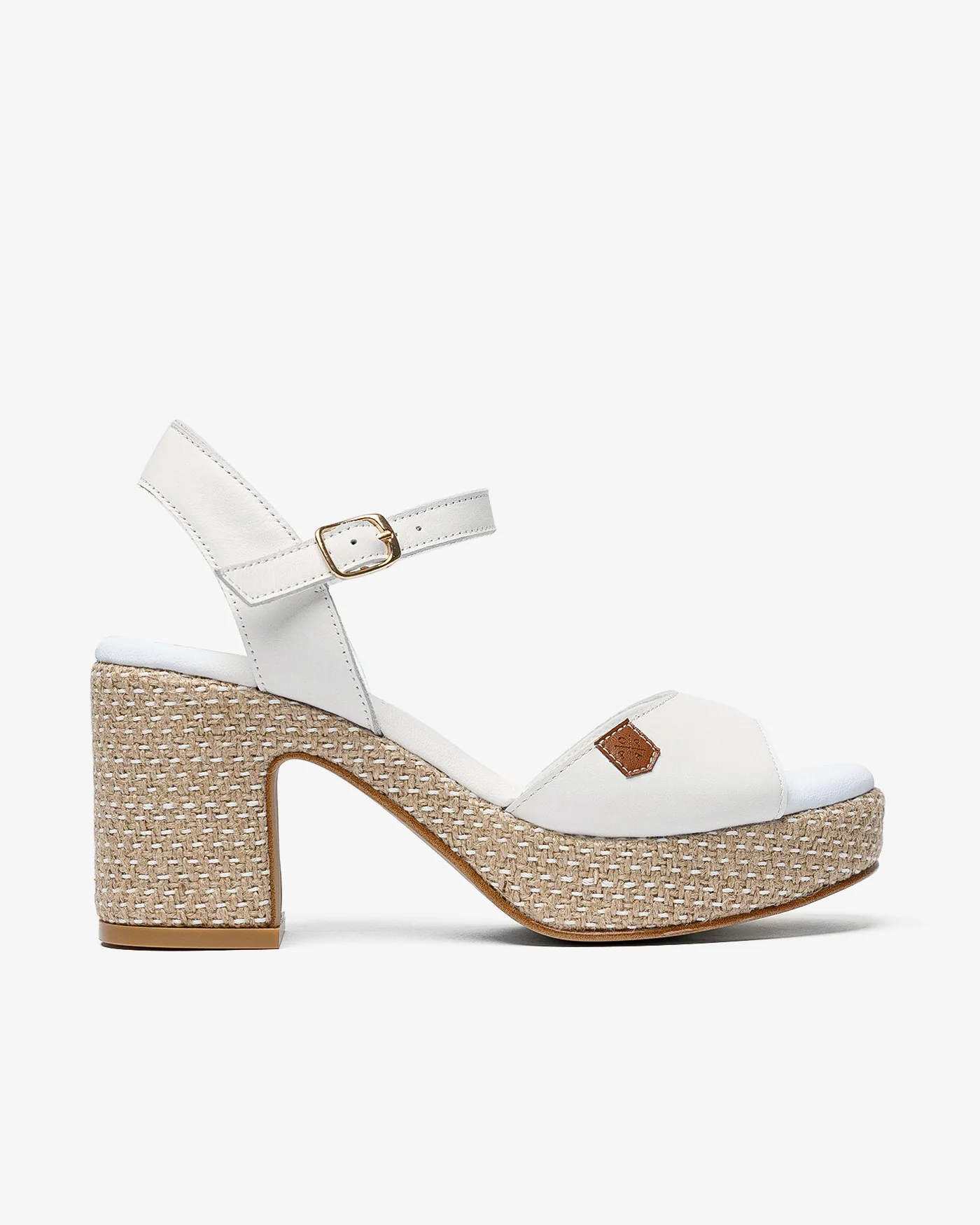 Sandalia Daira Piel Blanco