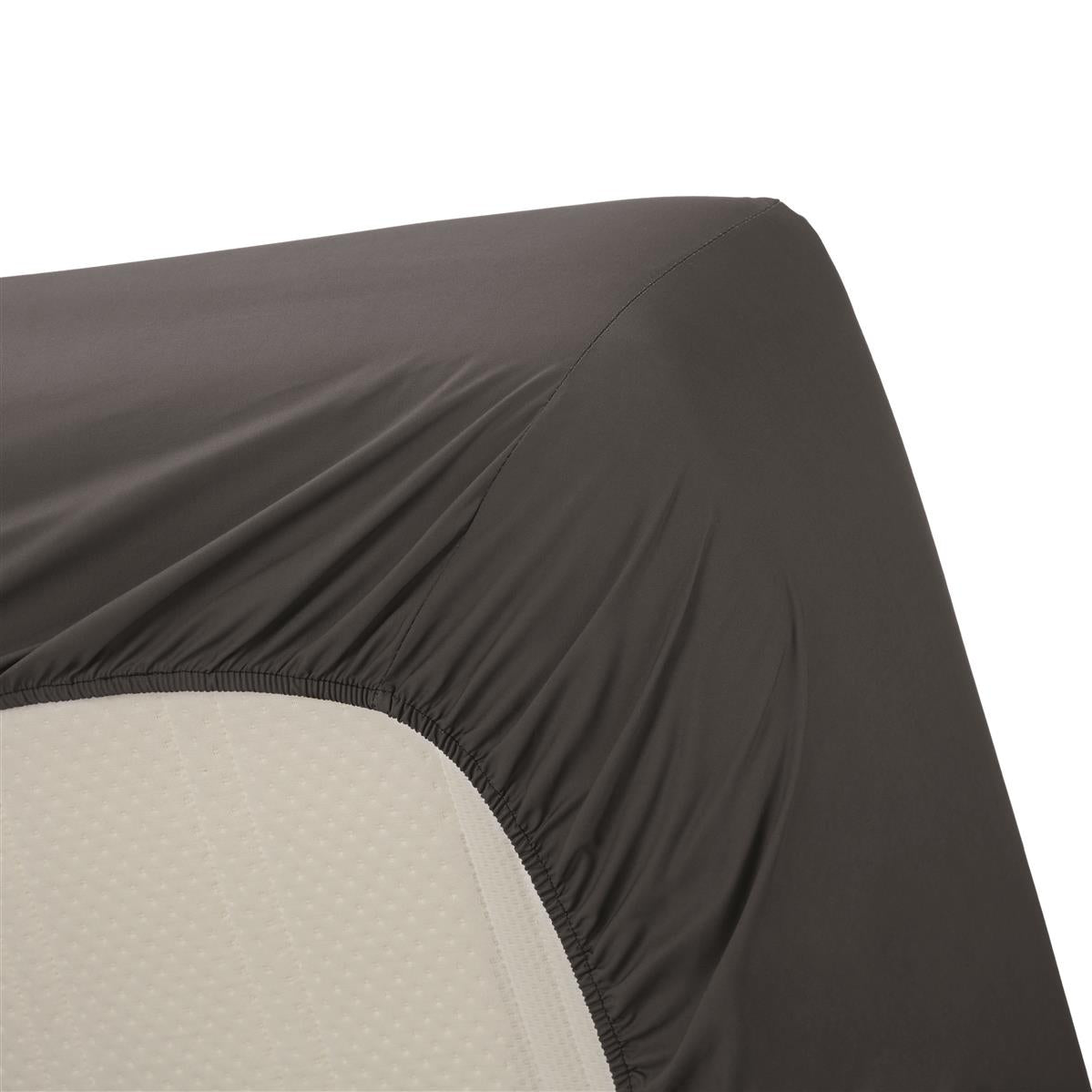 Beddinghouse Percale katoen - Hoeslaken - 90x220 - Antraciet