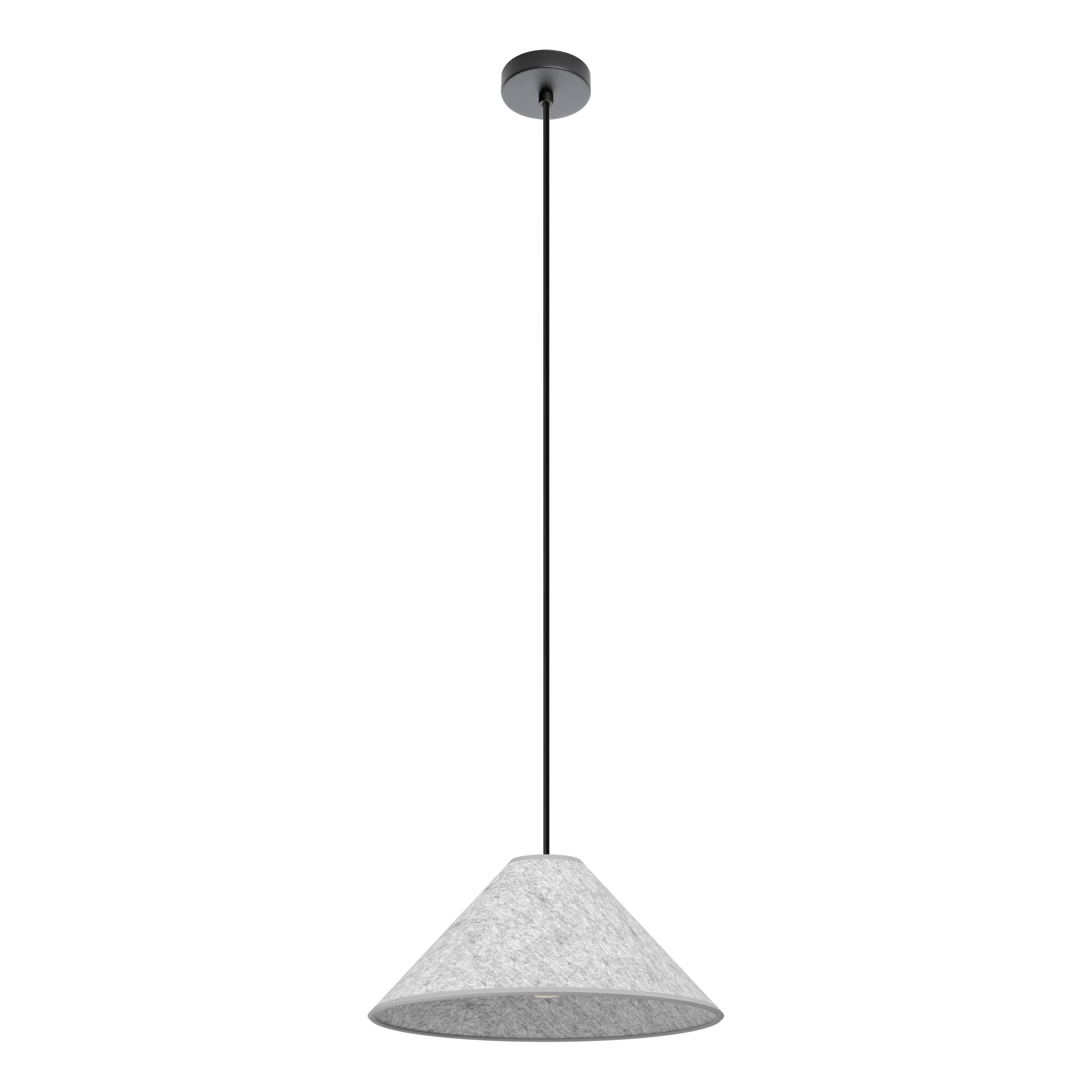 EGLO hanglamp Alsager - e27 - zwart
