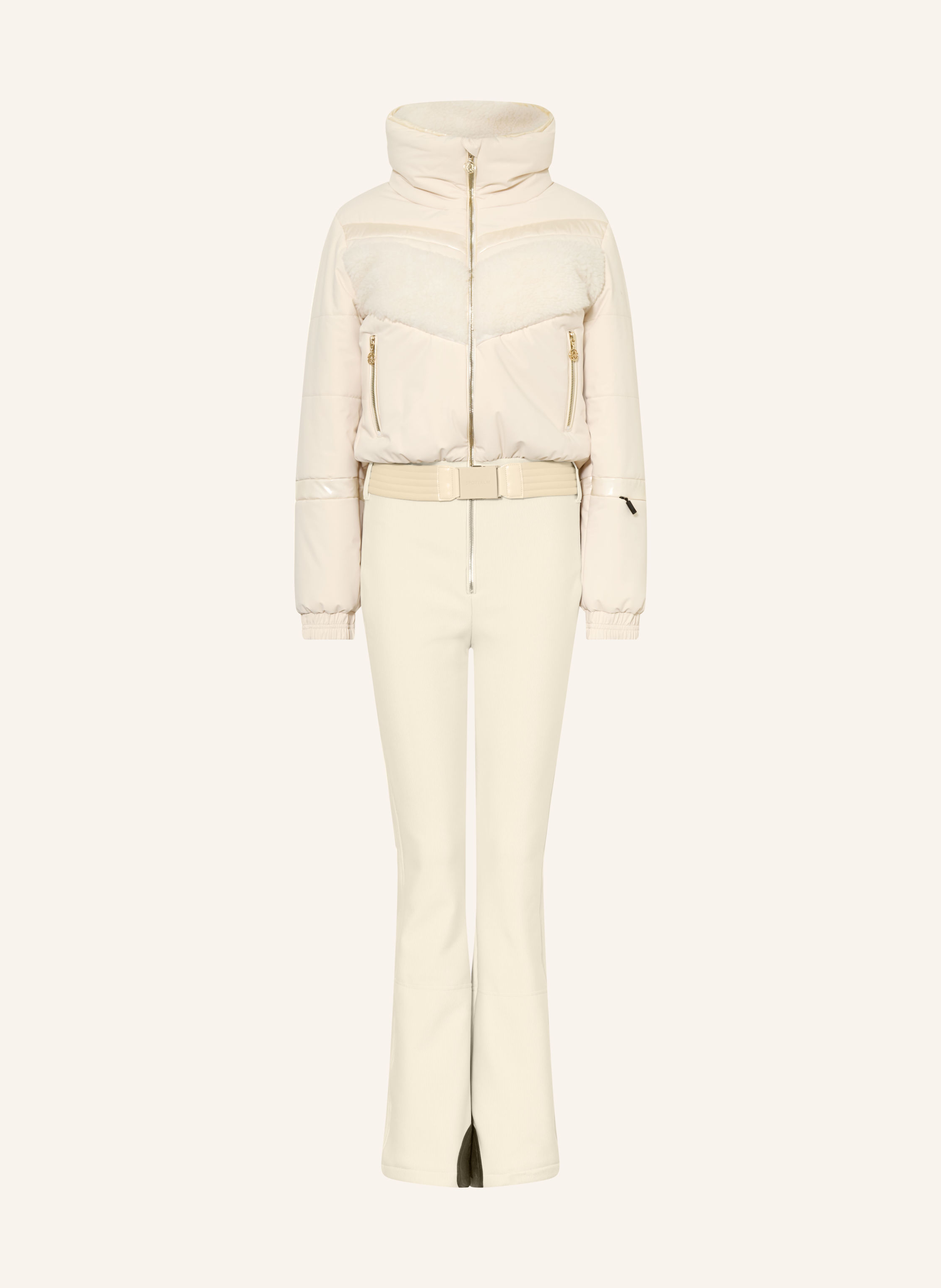 SPORTALM Ski-Overall mit Kunstfell