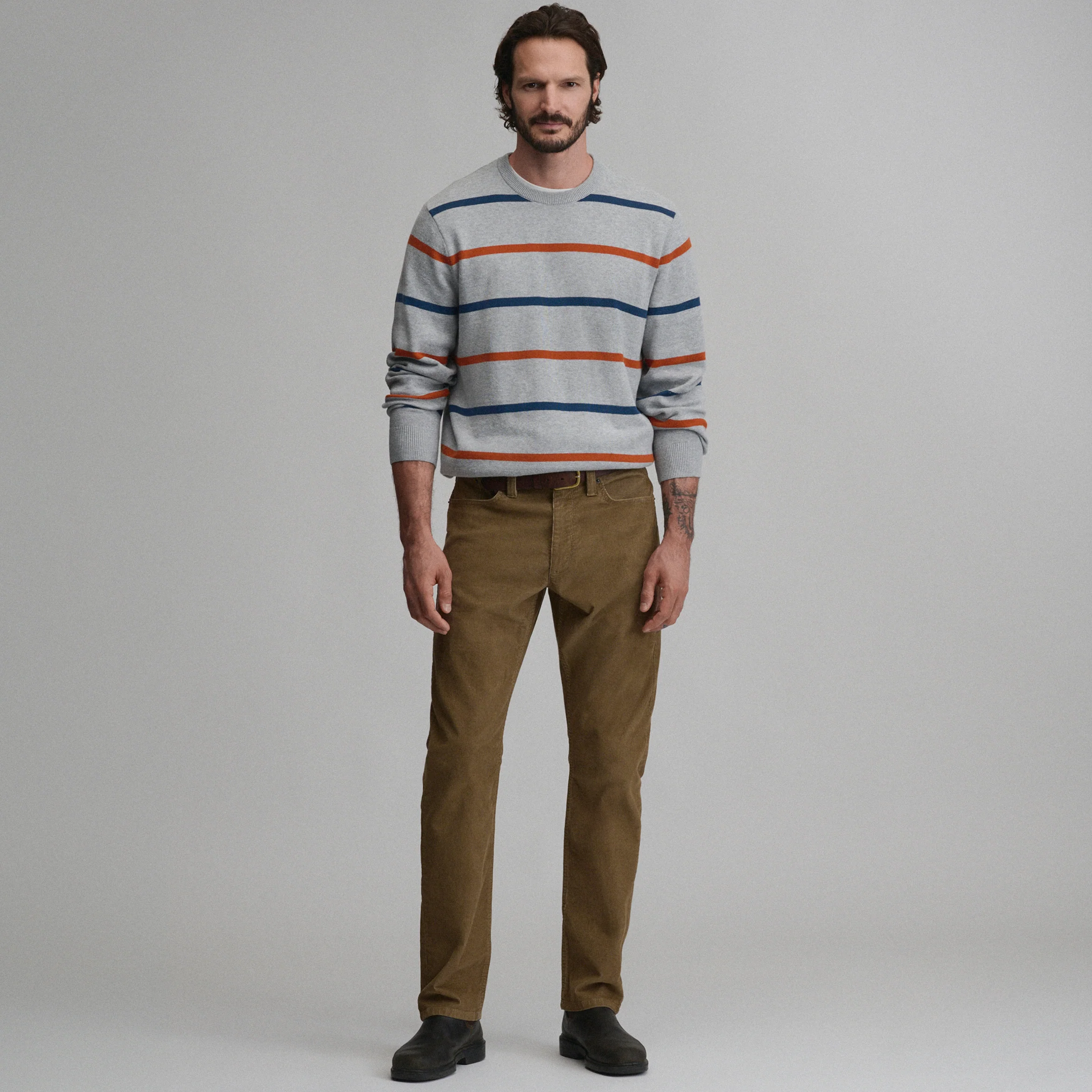 Men's Classic Crew Stripe Sweater