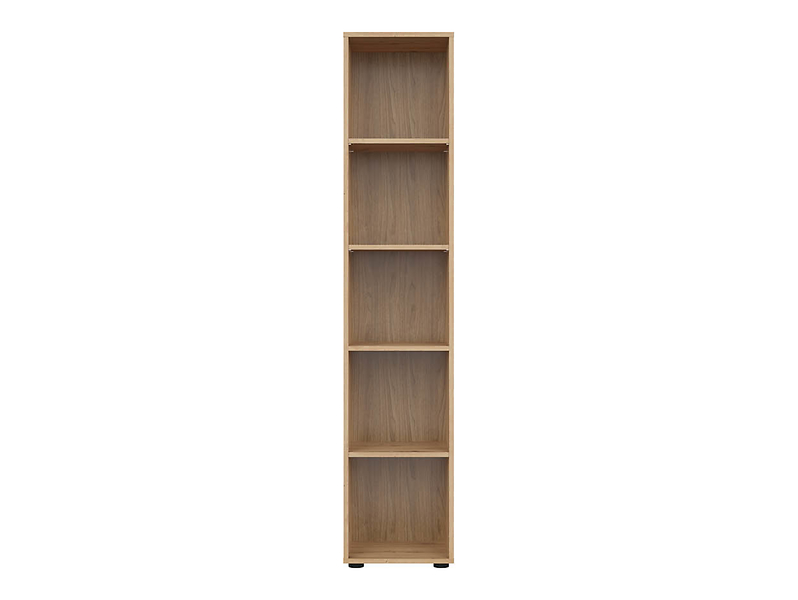 Regał Space Office 42 cm z 4 półkami dąb artisan