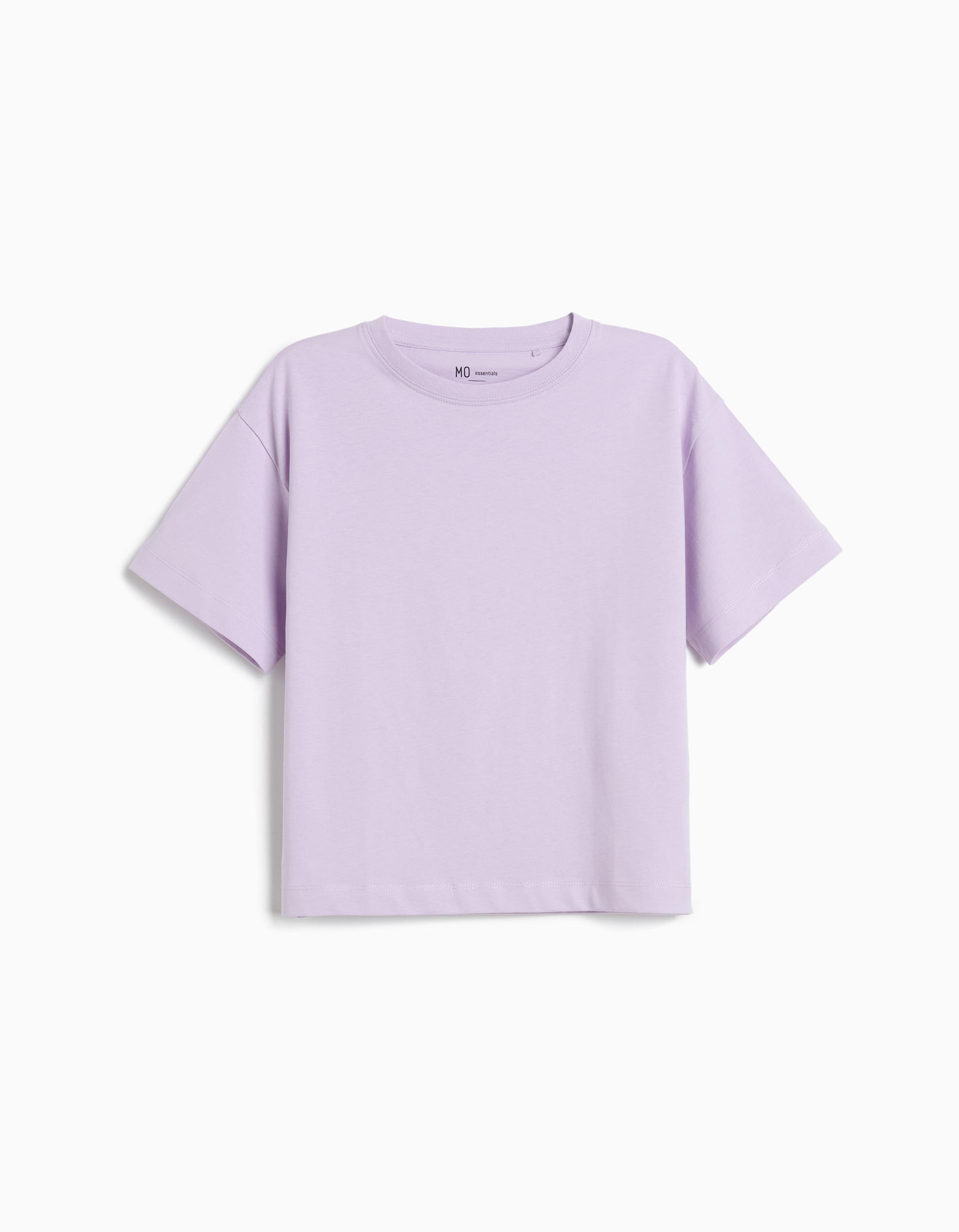 T-shirt, Menina, Roxo Claro