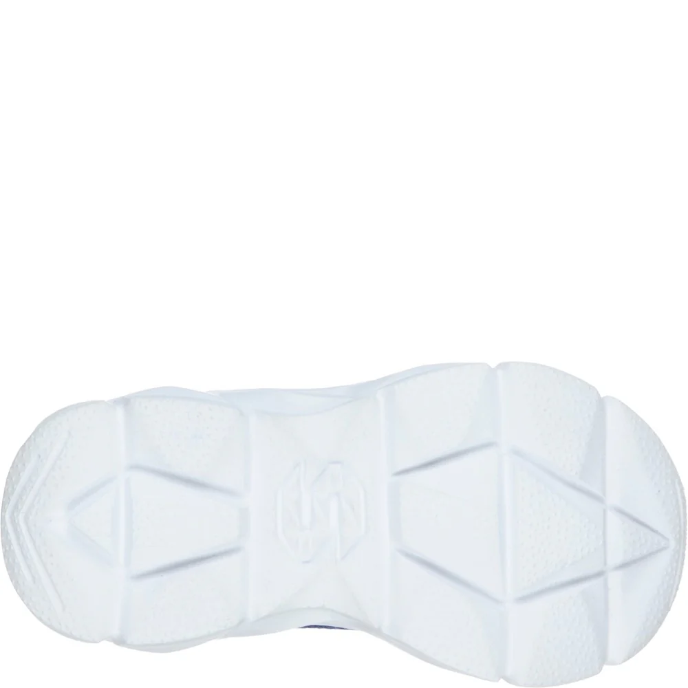 Skechers Advance-Intergrid Touch Fastening Strap Trainer with Two Layer Mesh Upper