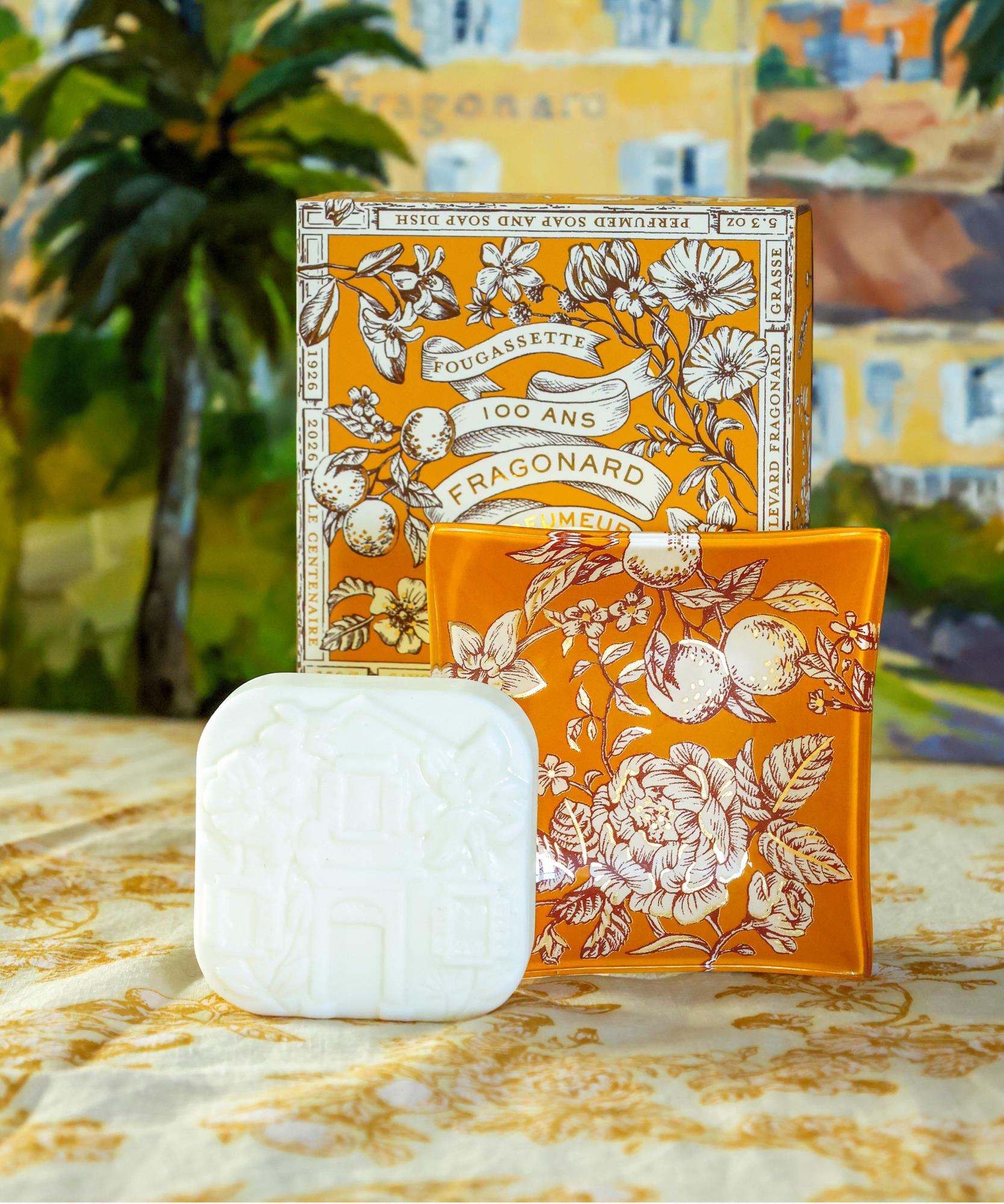 Fougassette - Savon & porte savon