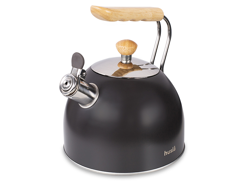 Czajnik stalowy Husla 2,5 l czarny