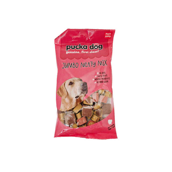 Pucka Dog Jumbo Meaty Mix 200g