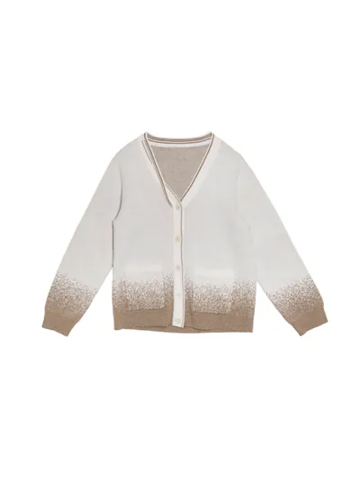 Contrast-stitch Cardigan - 25WDJ276U
