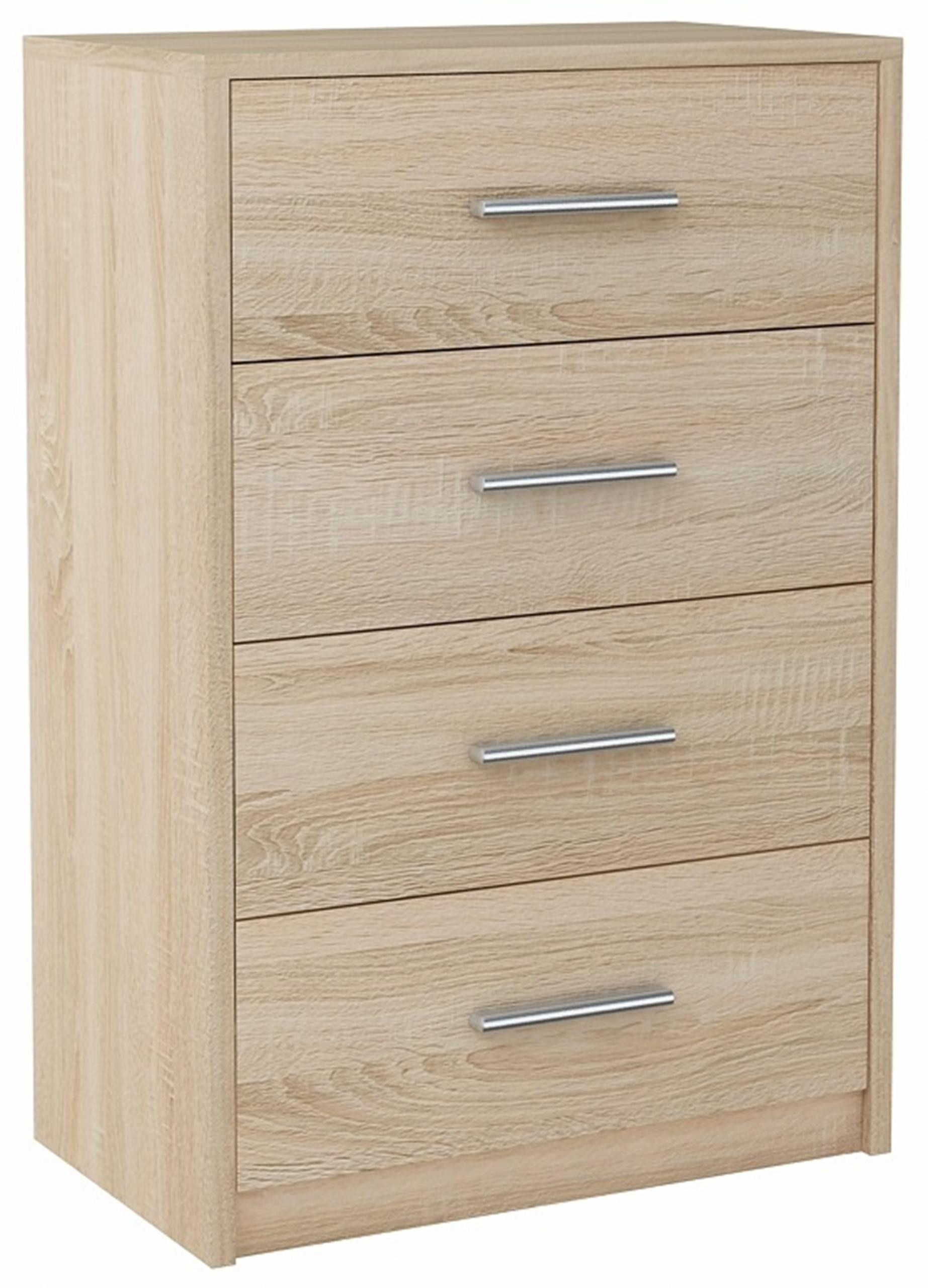 Komoda szafka BODO 60cm 4S SONOMA 4 szuflady regał