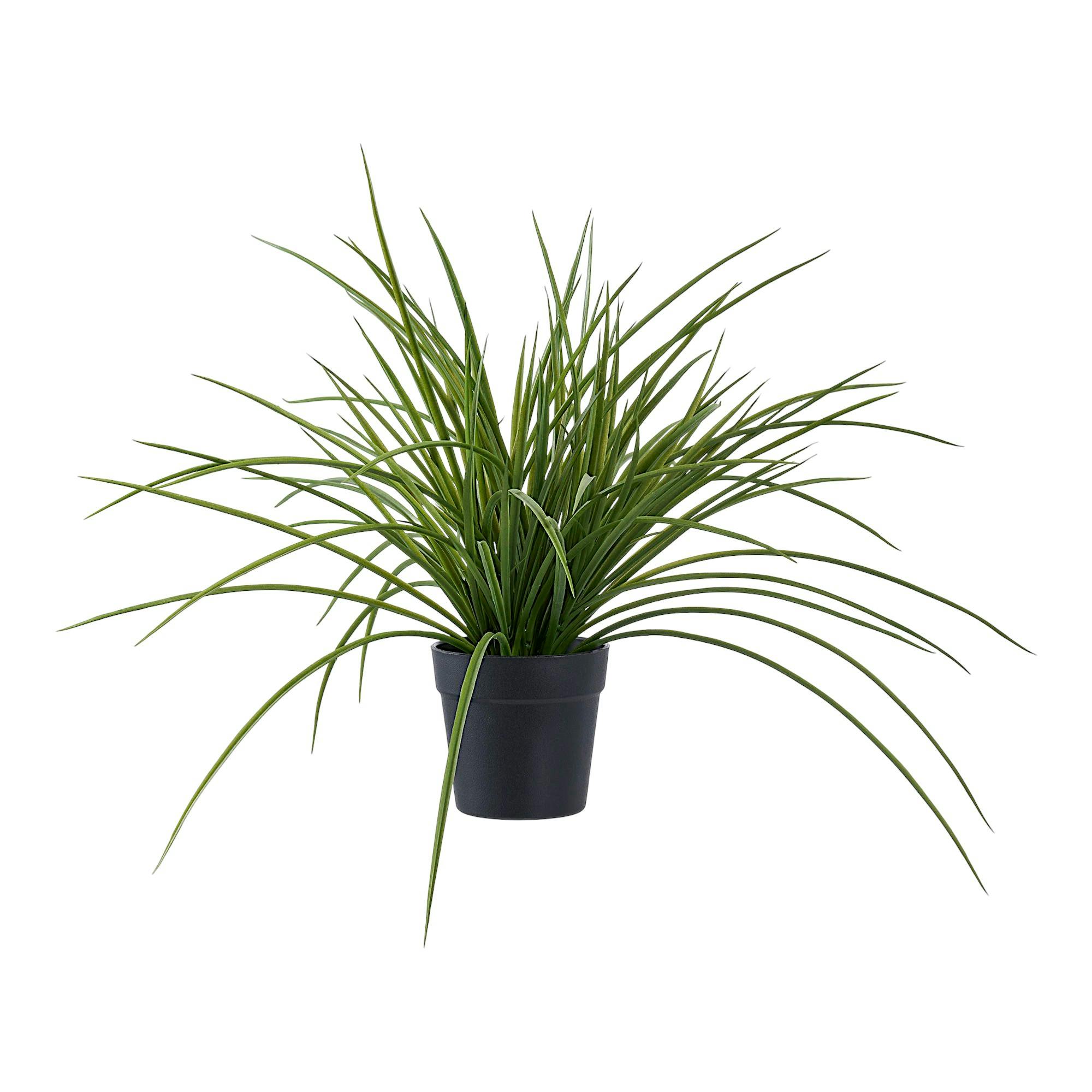Plante artificielle graminée en pot H 45 cm