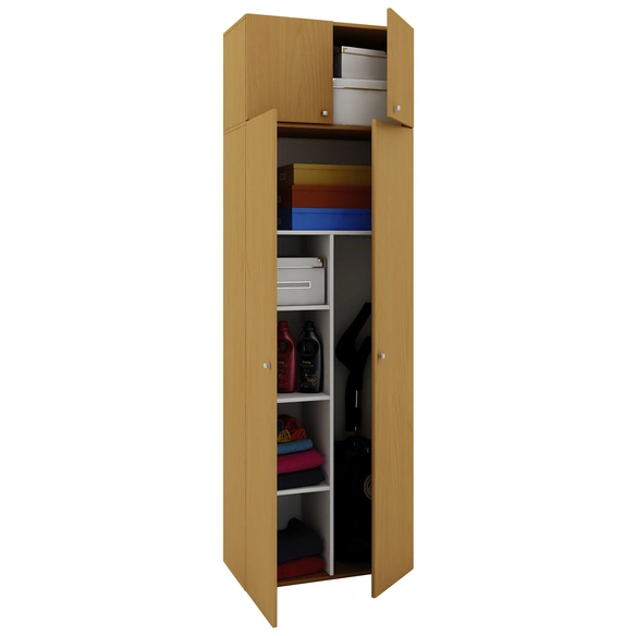 Putzschrank »Vandol II«, BxHxL: 39 x 218 x 70 cm, Holzwerkstoff