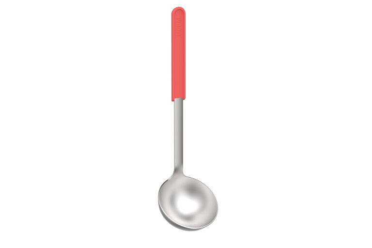 Chef It RVS soeplepel 32 cm - coral