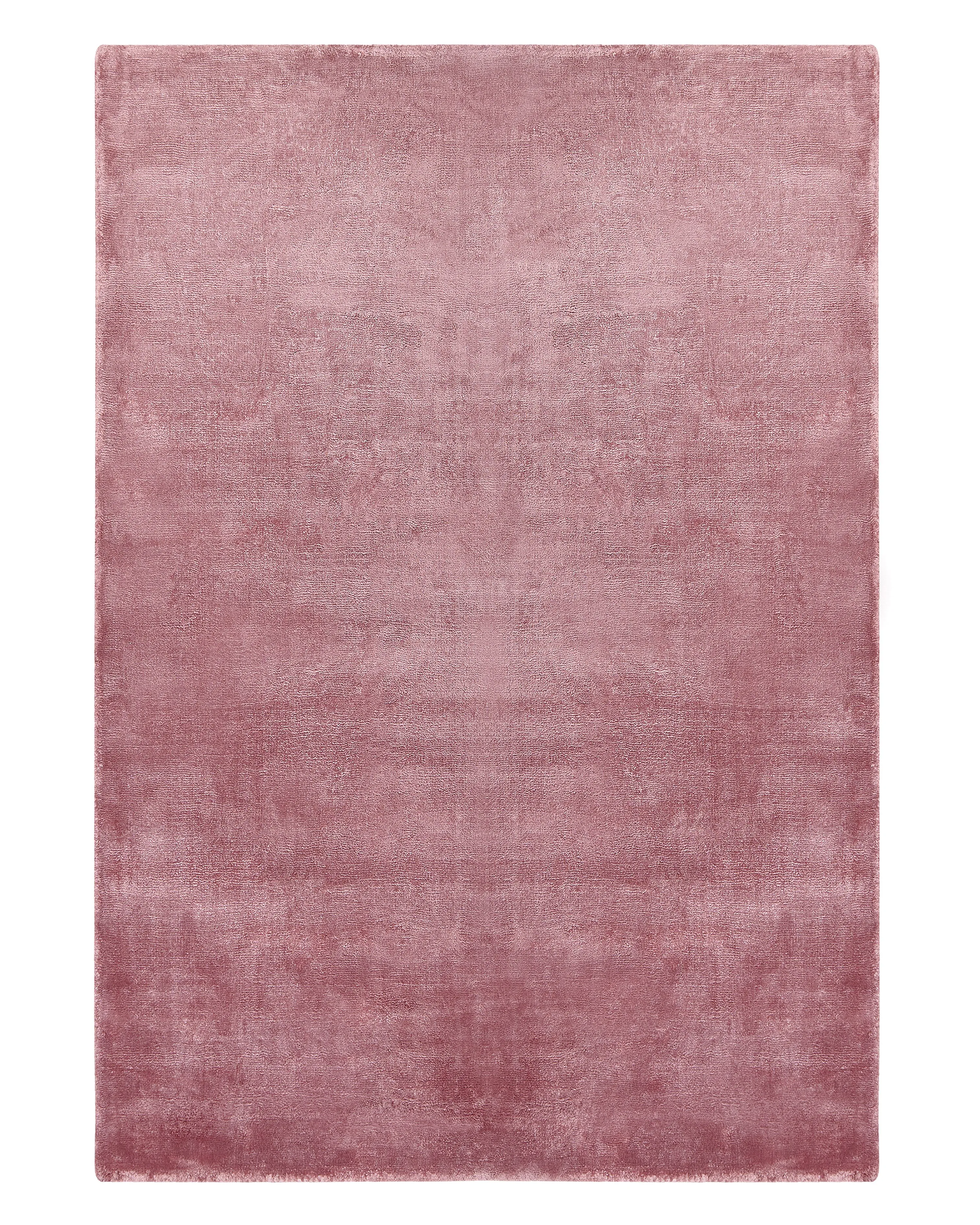 Rug GESI II Pink 140 x 200 cm Viscose