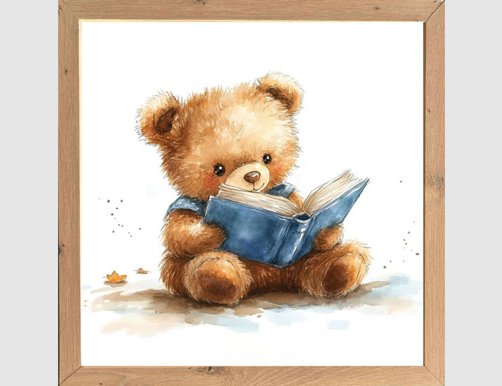 Bild Bär mit Buch