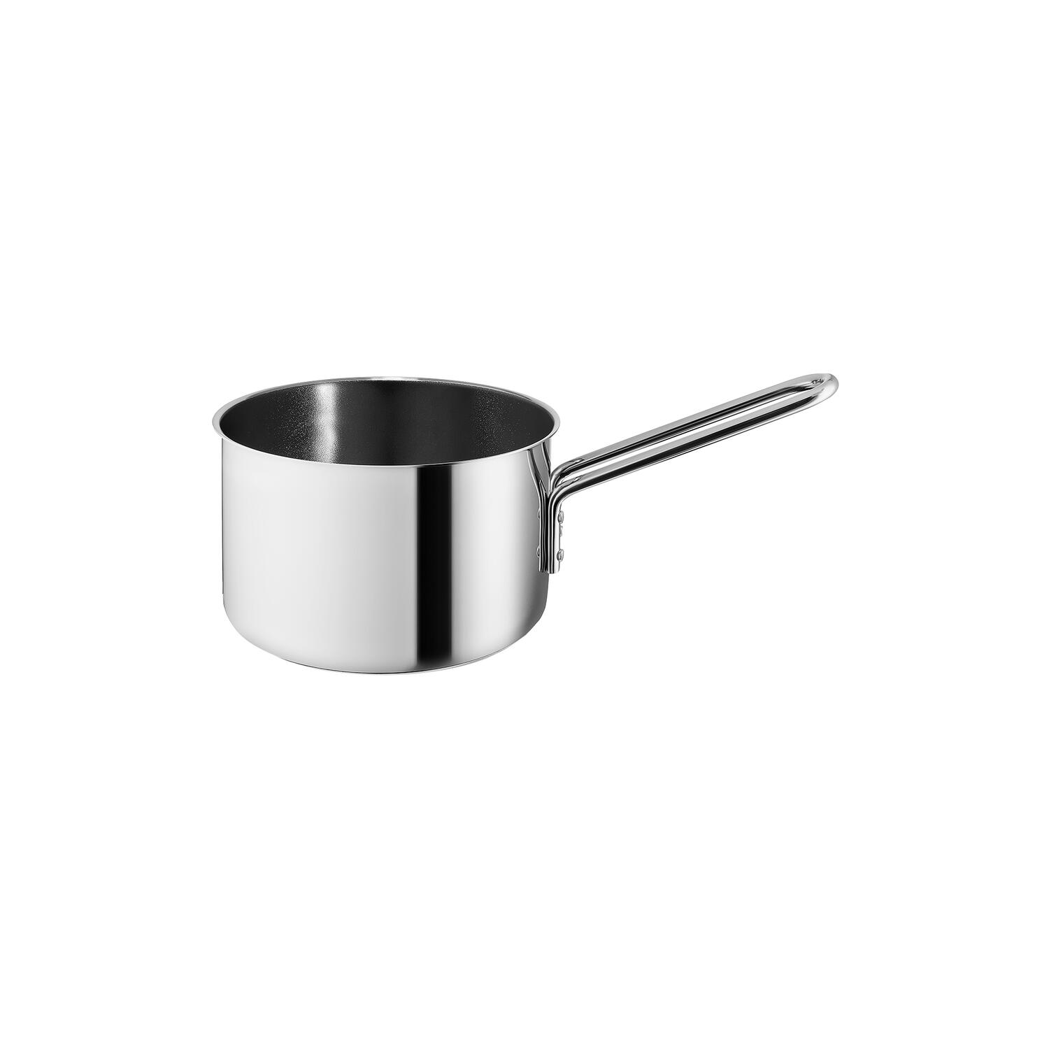 Stainless Steel Kasserolle keramisk bel&aelig;gning 1,8 L