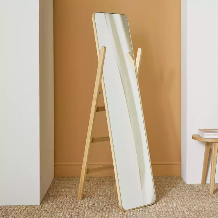 Habitat Wooden Freestanding Mirror - 150x40cm