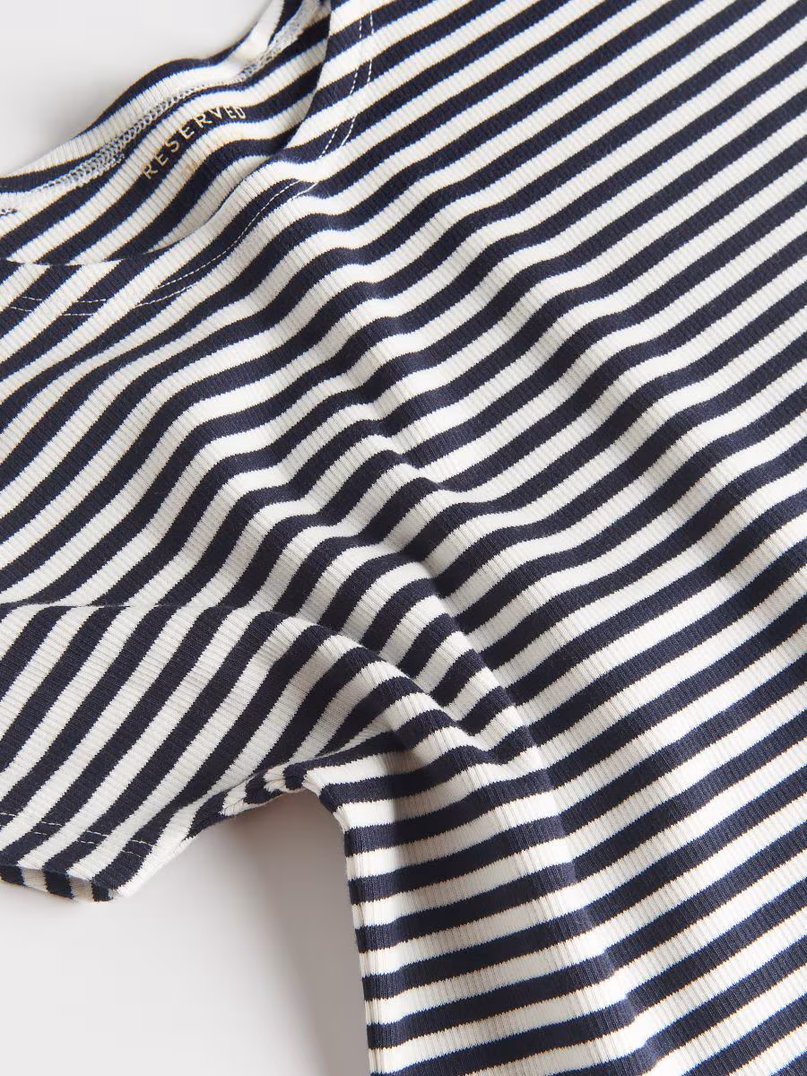 Rib Knit T-Shirt
