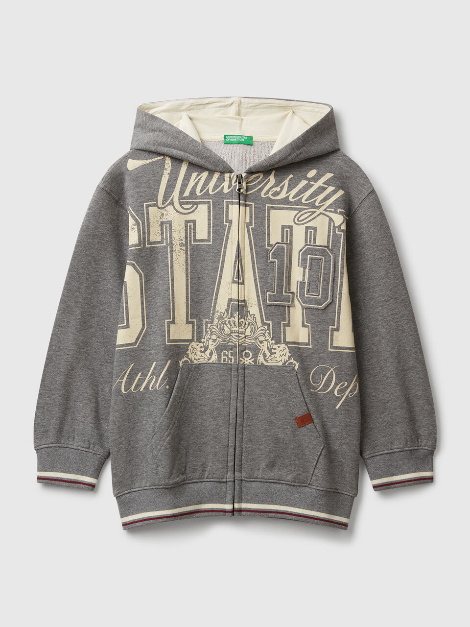 Oversized fit sweatshirt with print