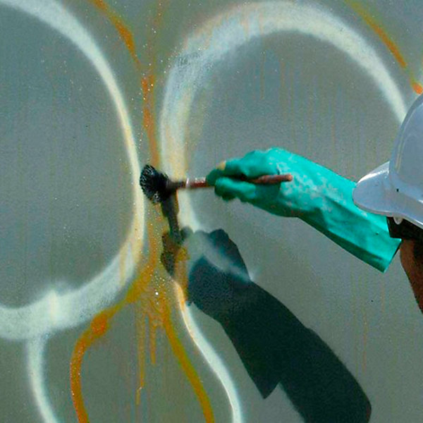 Anti-graffiti (5L) - Traitement préventif qui facilite l'élimination des graffitis en spray et des graffitis sur murs et façades