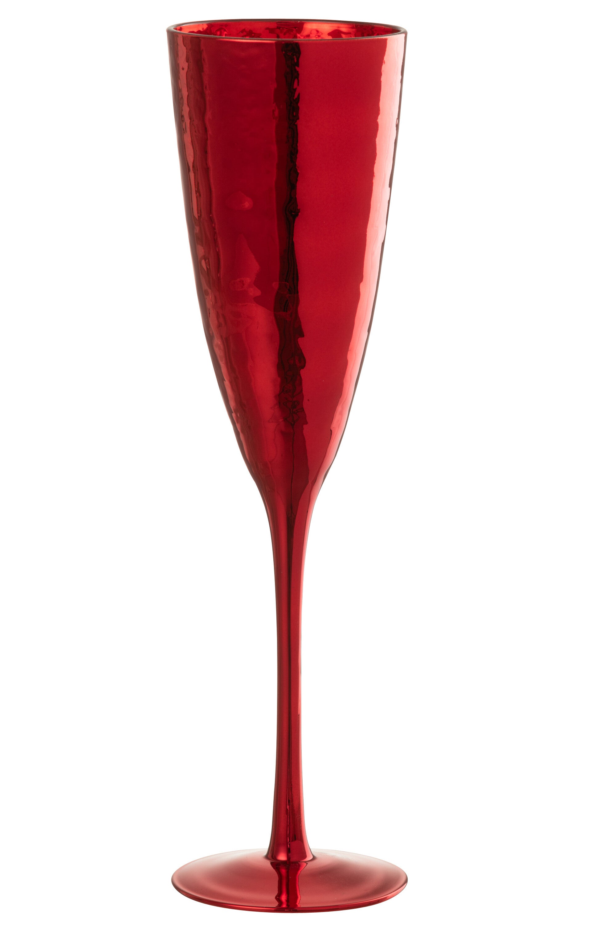 J-Line champagneglas Spiegel - glas - rood