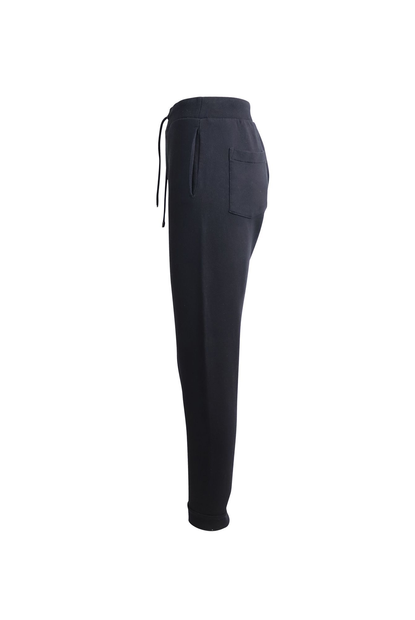 Kenzo Preloved Logo Printed Joggers in Black Cotton