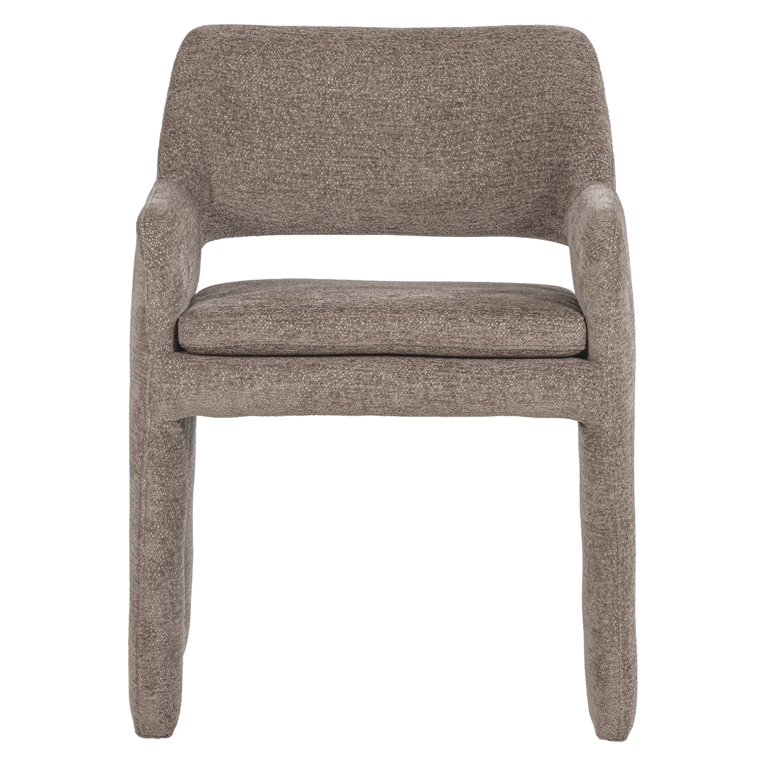 vtwonen eetkamerstoel Bigfoot - Chenille - Taupe - 78x57x56