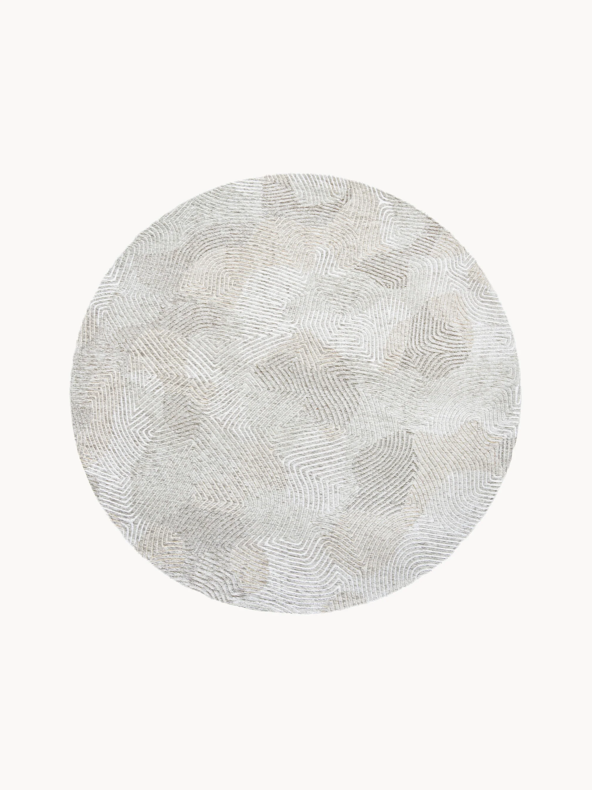 Waschbarer runder Indoor & Outdoor-Teppich Coral