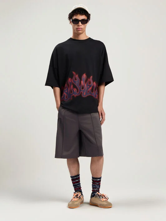 Flames Over T-Shirt