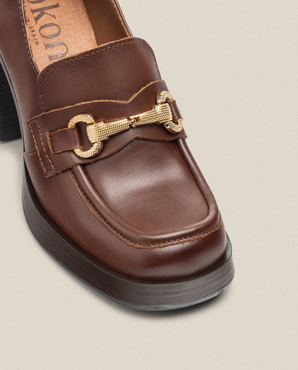 Zapato de tacón KOLIN-011 marrón