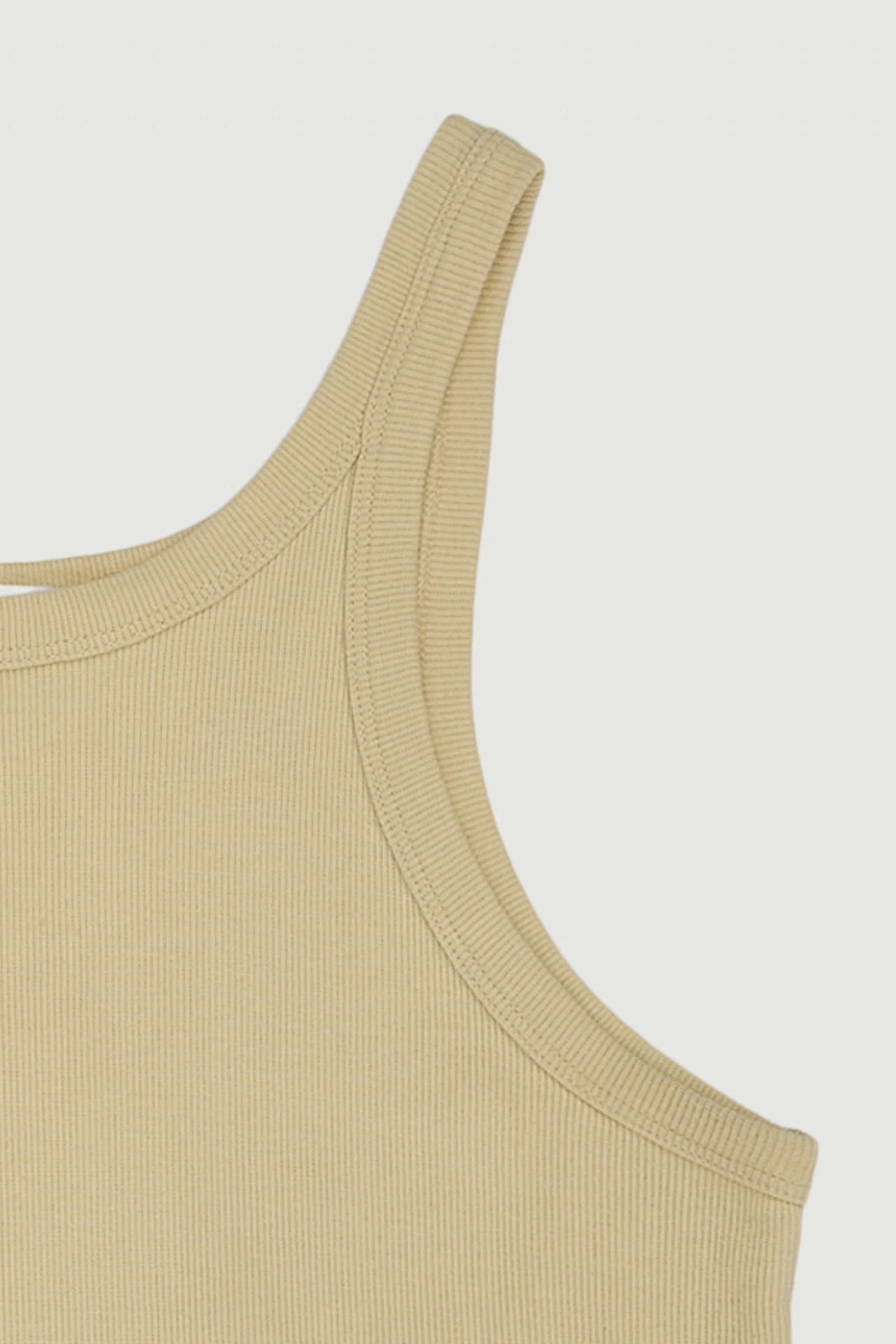 Re-Worn Womens Cotton Blend Textured Tank