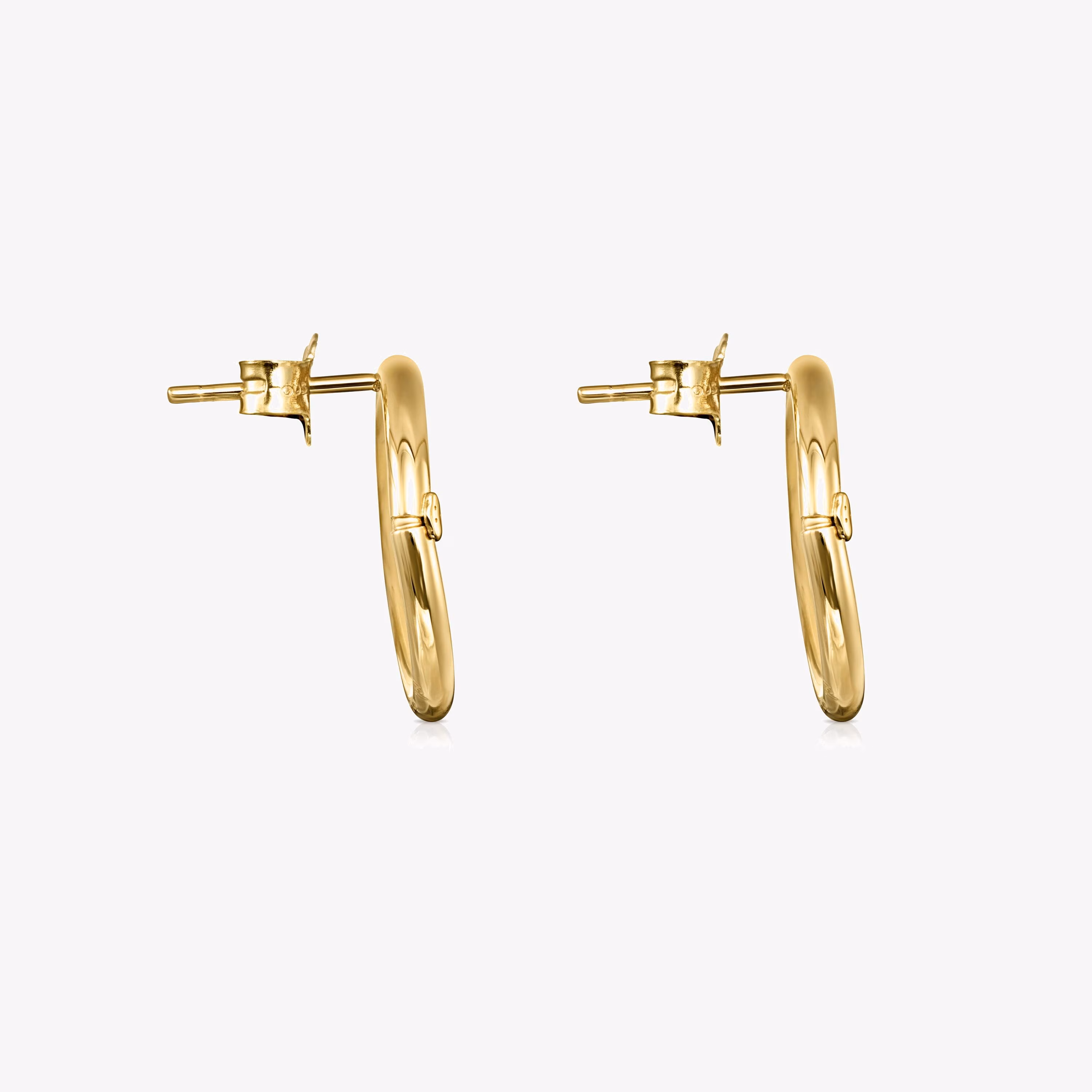 Pendientes de oro Hold