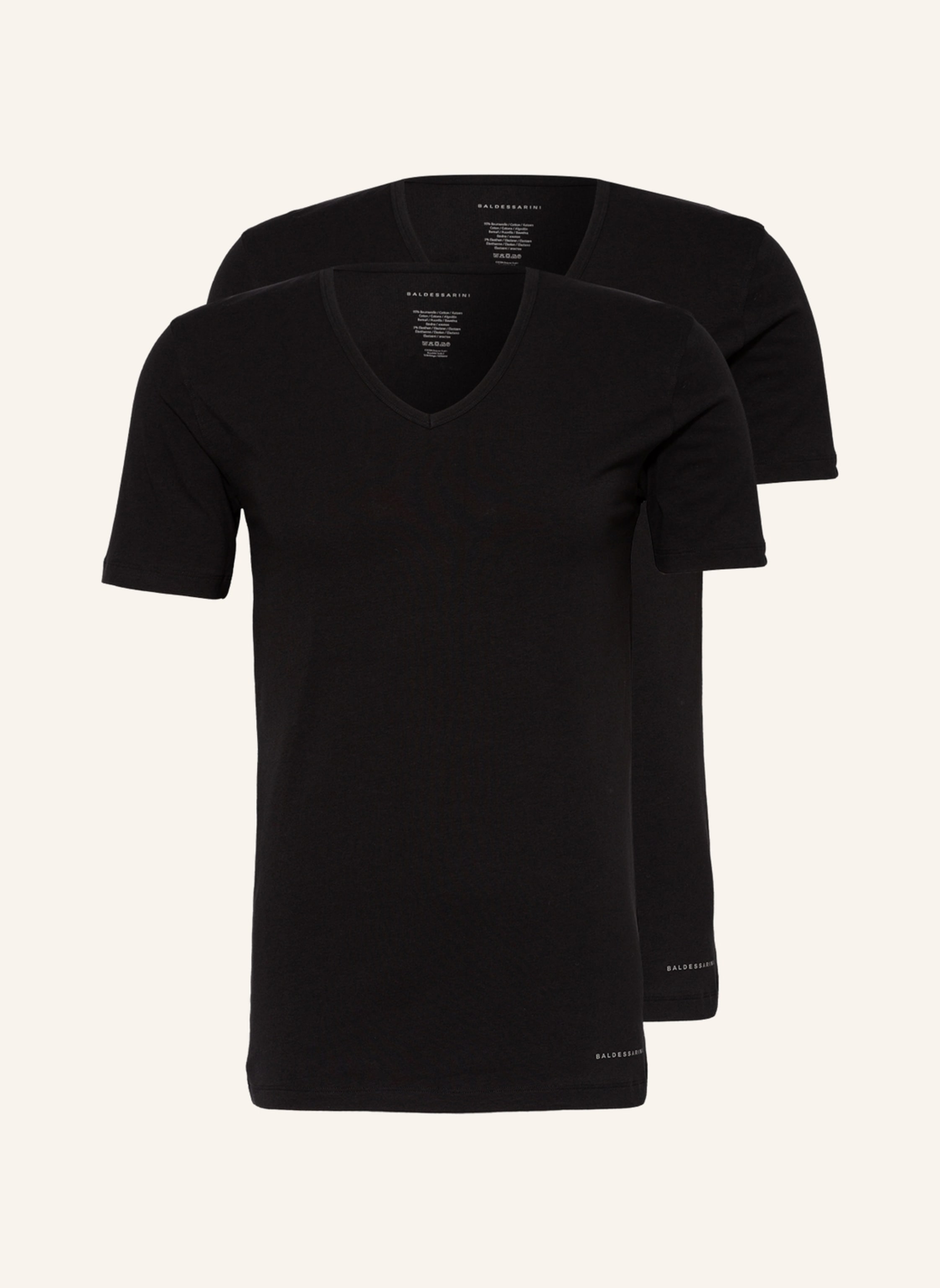 BALDESSARINI 2er-Pack V-Shirts