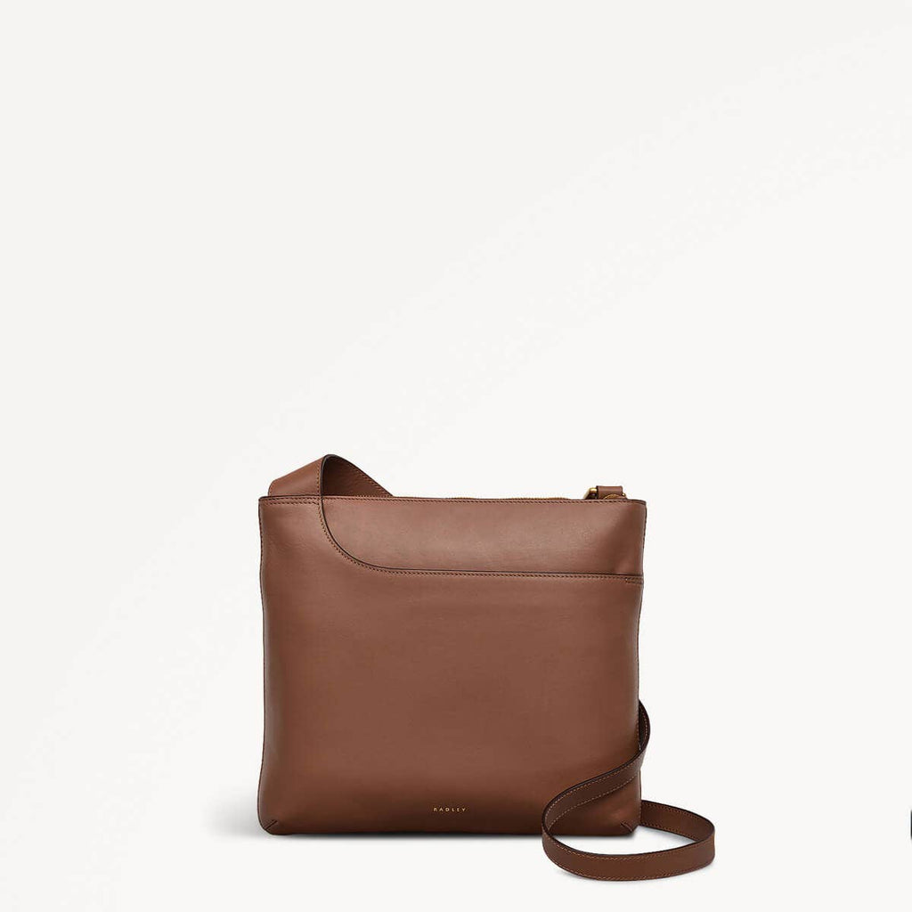Pockets Large Ziptop Cross Body Bag - RHC25205
