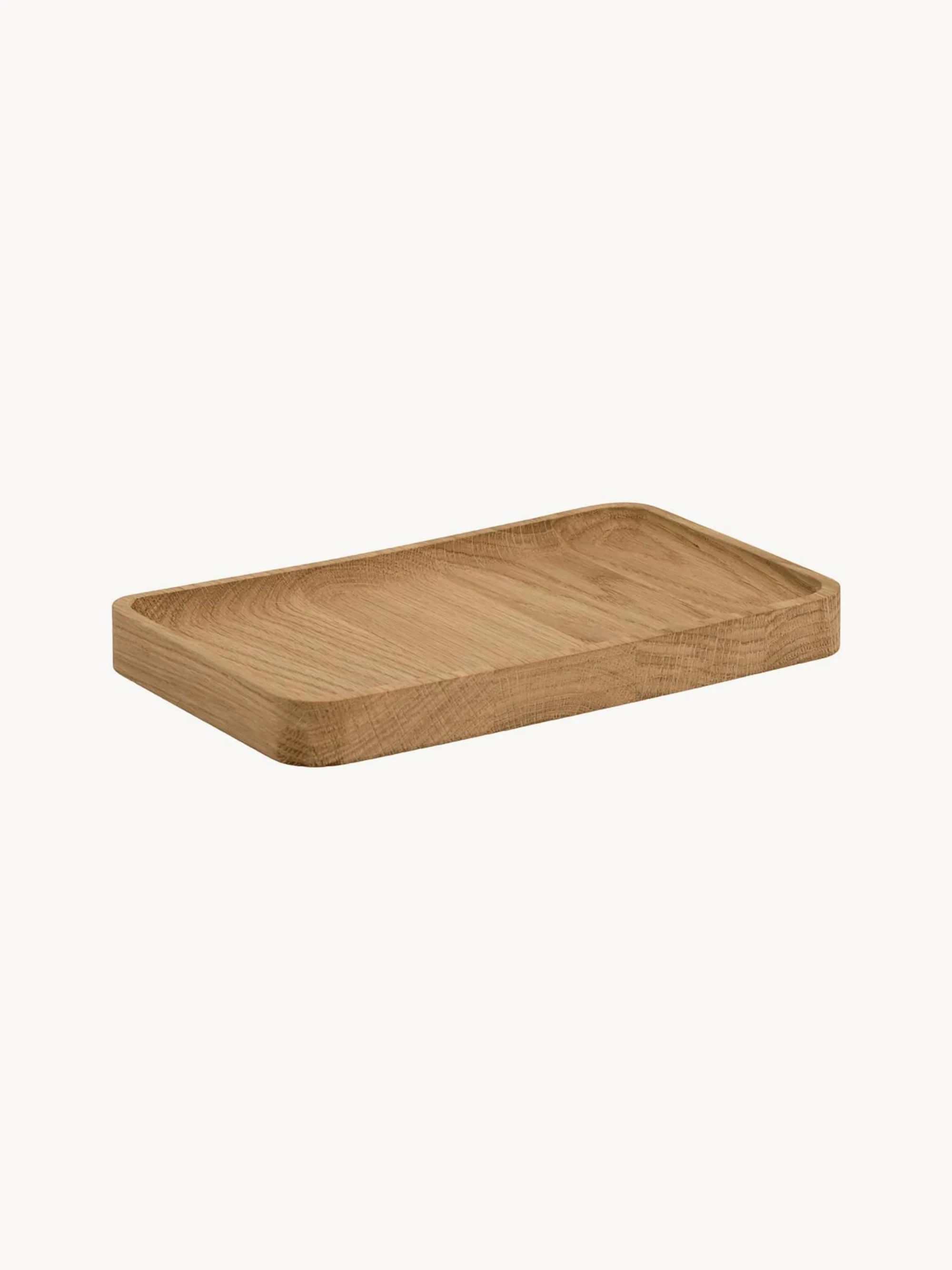 Eichenholz-Deko-Tablett Catchall