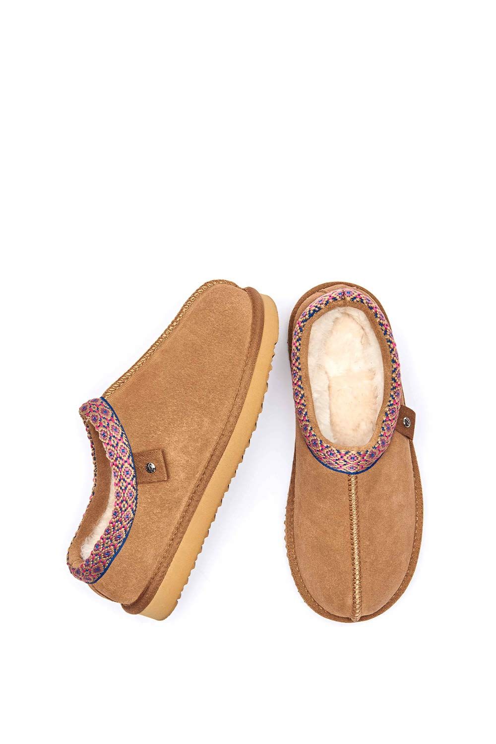 Moshulu Kimoto 2' Scandi Style Sheepskin Slippers